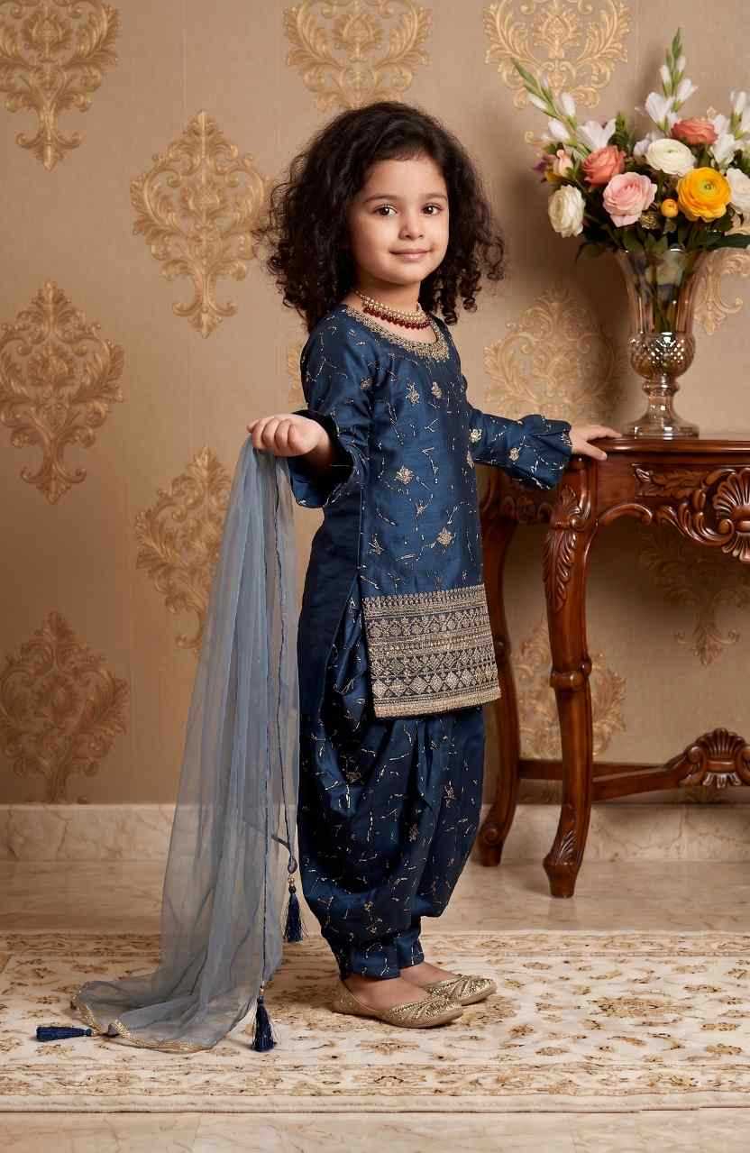 YNF Wholesale Faux Georgette Kids Suit  | Surat Manufacturer
