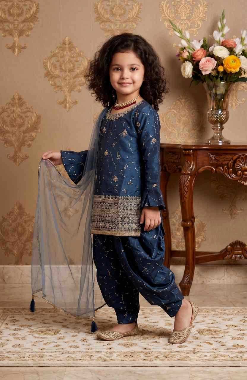 YNF Wholesale Faux Georgette Kids Suit  | Surat Manufacturer