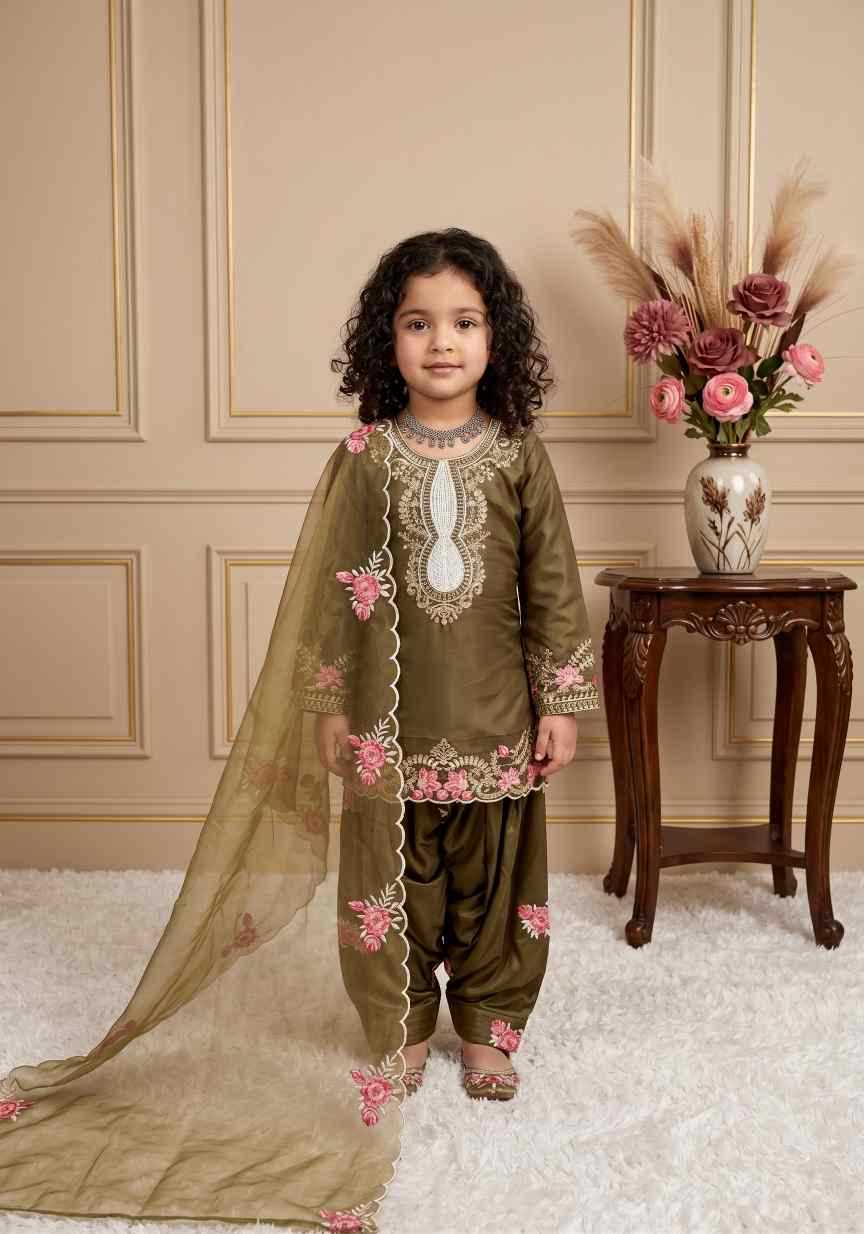 YNF Wholesale Faux Georgette Kids Suit  | Surat Manufacturer