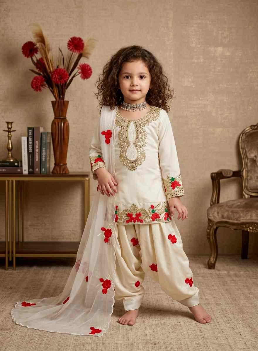 YNF Wholesale Faux Georgette Kids Suit  | Surat Manufacturer