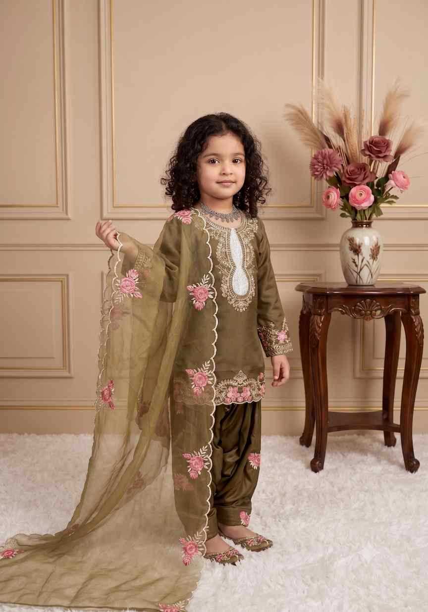 YNF Wholesale Faux Georgette Kids Suit  | Surat Manufacturer