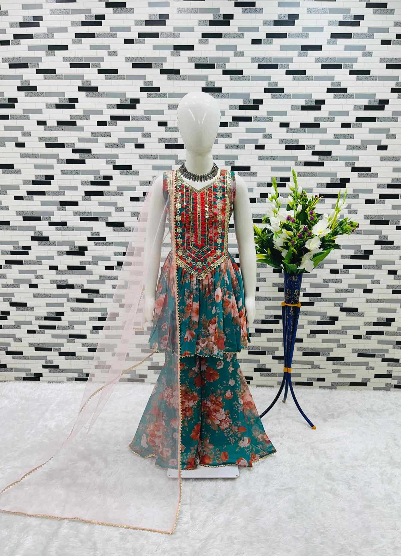 YNF Wholesale Rayon Kids Suit  | Surat Manufacturer