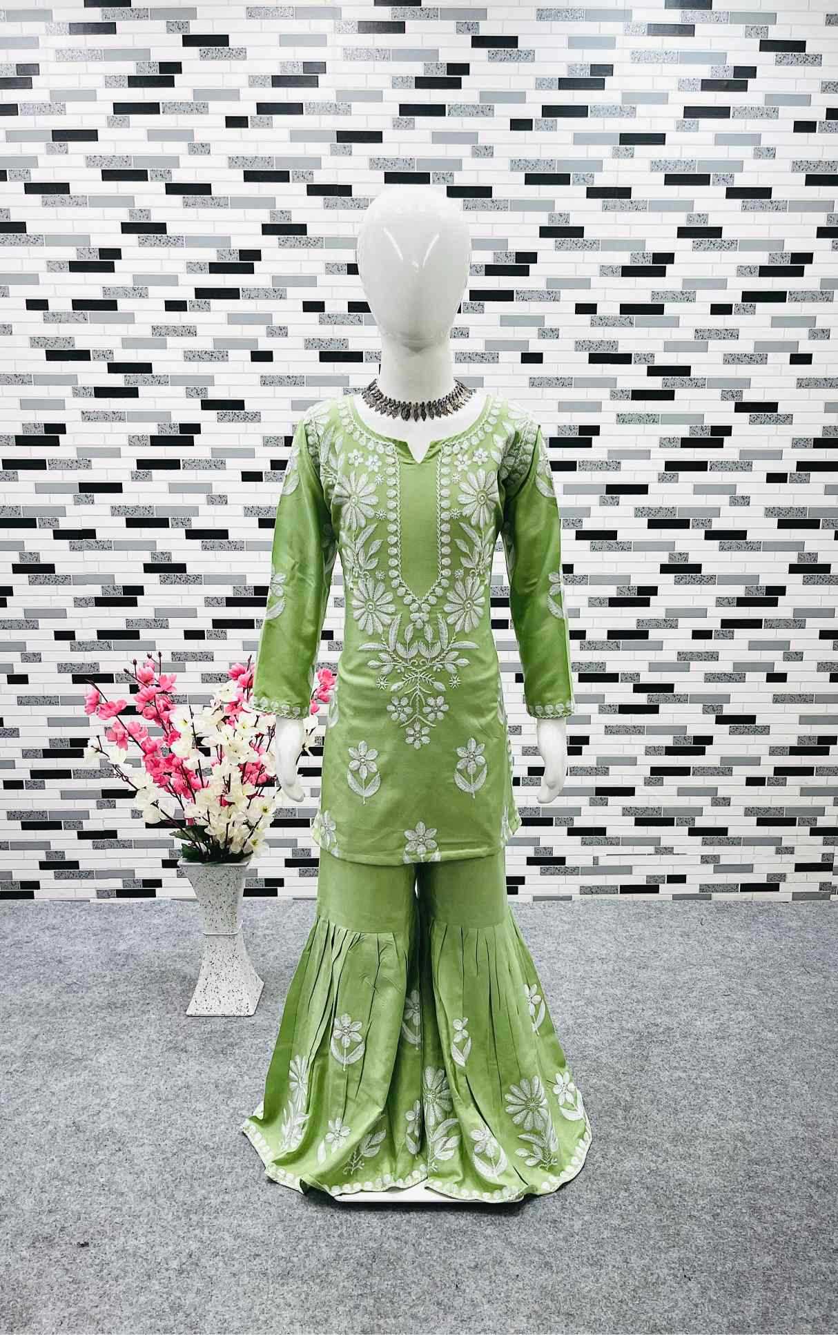 YNF Wholesale Rayon Kids Suit  | Surat Manufacturer