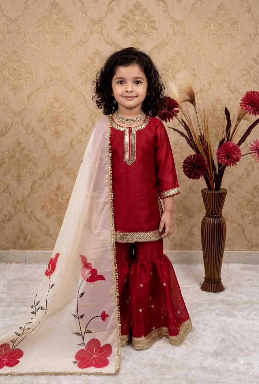 YNF Wholesale Rayon Kids Suit  | Surat Manufacturer