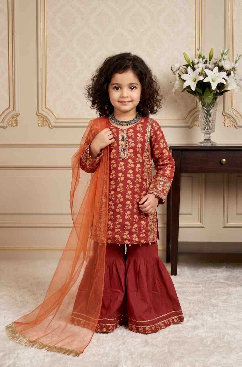 YNF Wholesale Rayon Kids Suit  | Surat Manufacturer