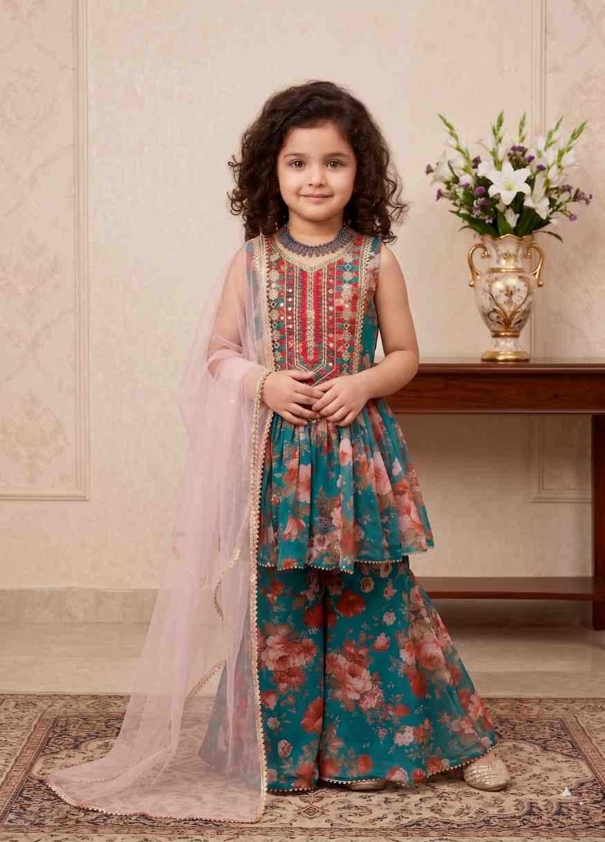 YNF Wholesale Rayon Kids Suit  | Surat Manufacturer