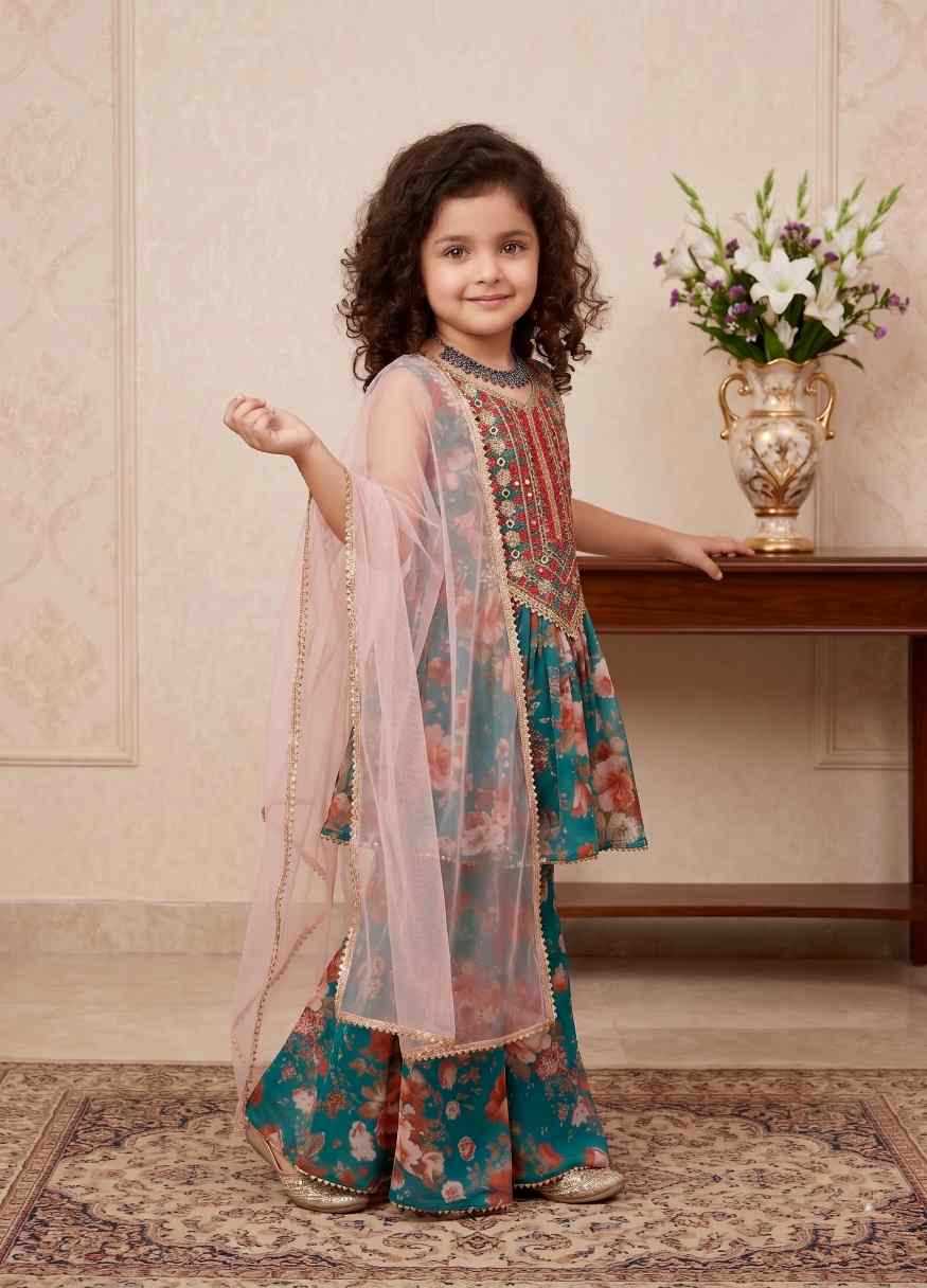 YNF Wholesale Rayon Kids Suit  | Surat Manufacturer