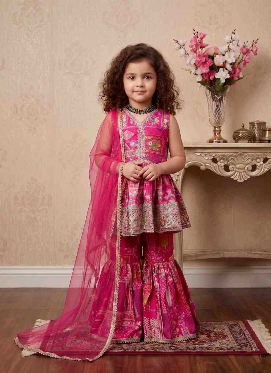 YNF Wholesale Rayon Kids Suit  | Surat Manufacturer