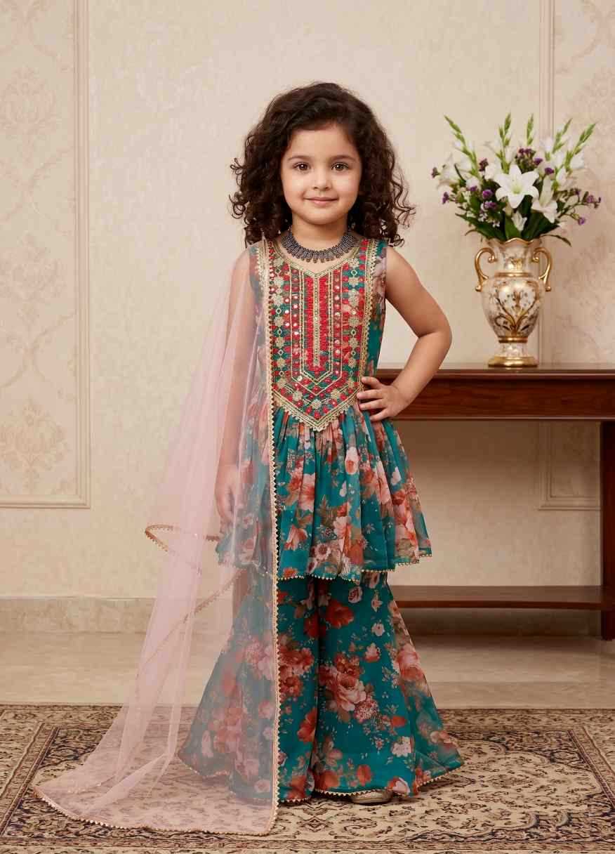 YNF Wholesale Rayon Kids Suit  | Surat Manufacturer