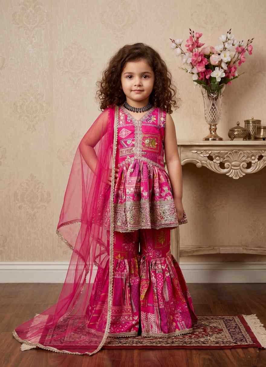 YNF Wholesale Rayon Kids Suit  | Surat Manufacturer