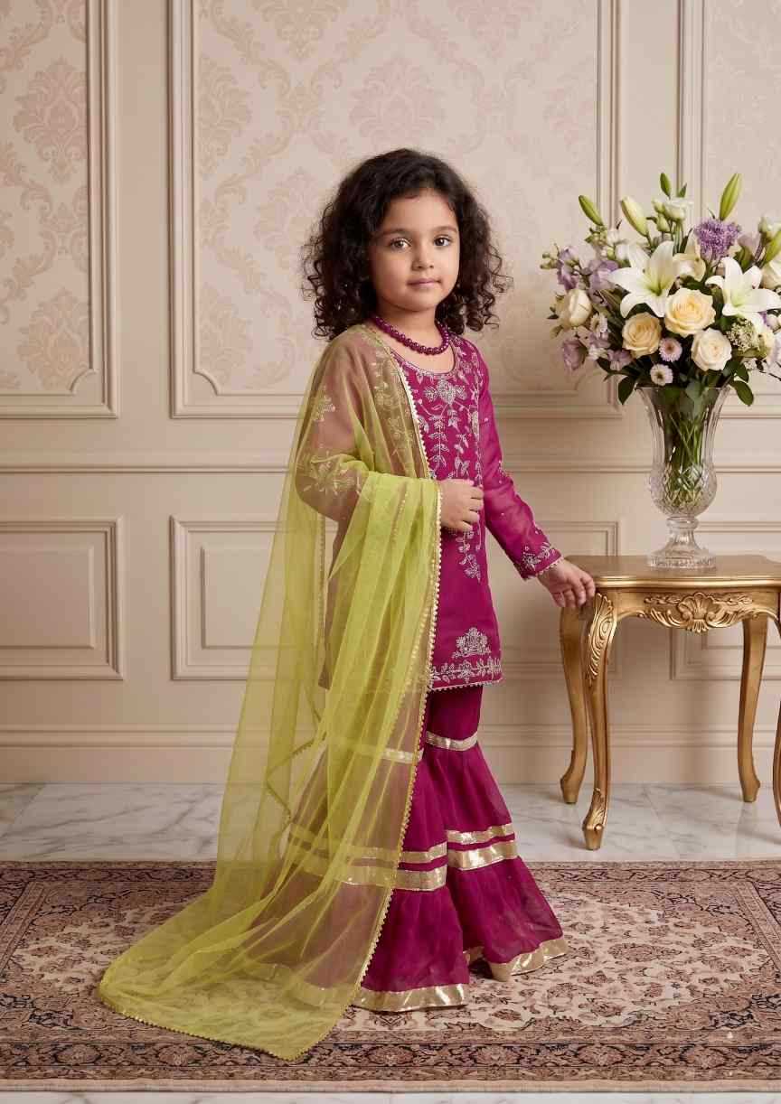 YNF Wholesale Rayon Kids Suit  | Surat Manufacturer
