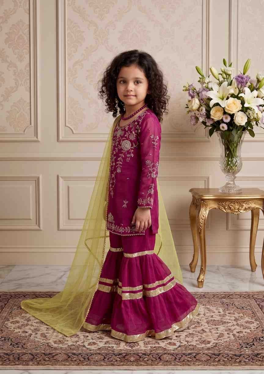 YNF Wholesale Rayon Kids Suit  | Surat Manufacturer