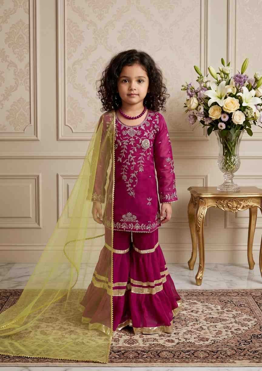 YNF Wholesale Rayon Kids Suit  | Surat Manufacturer