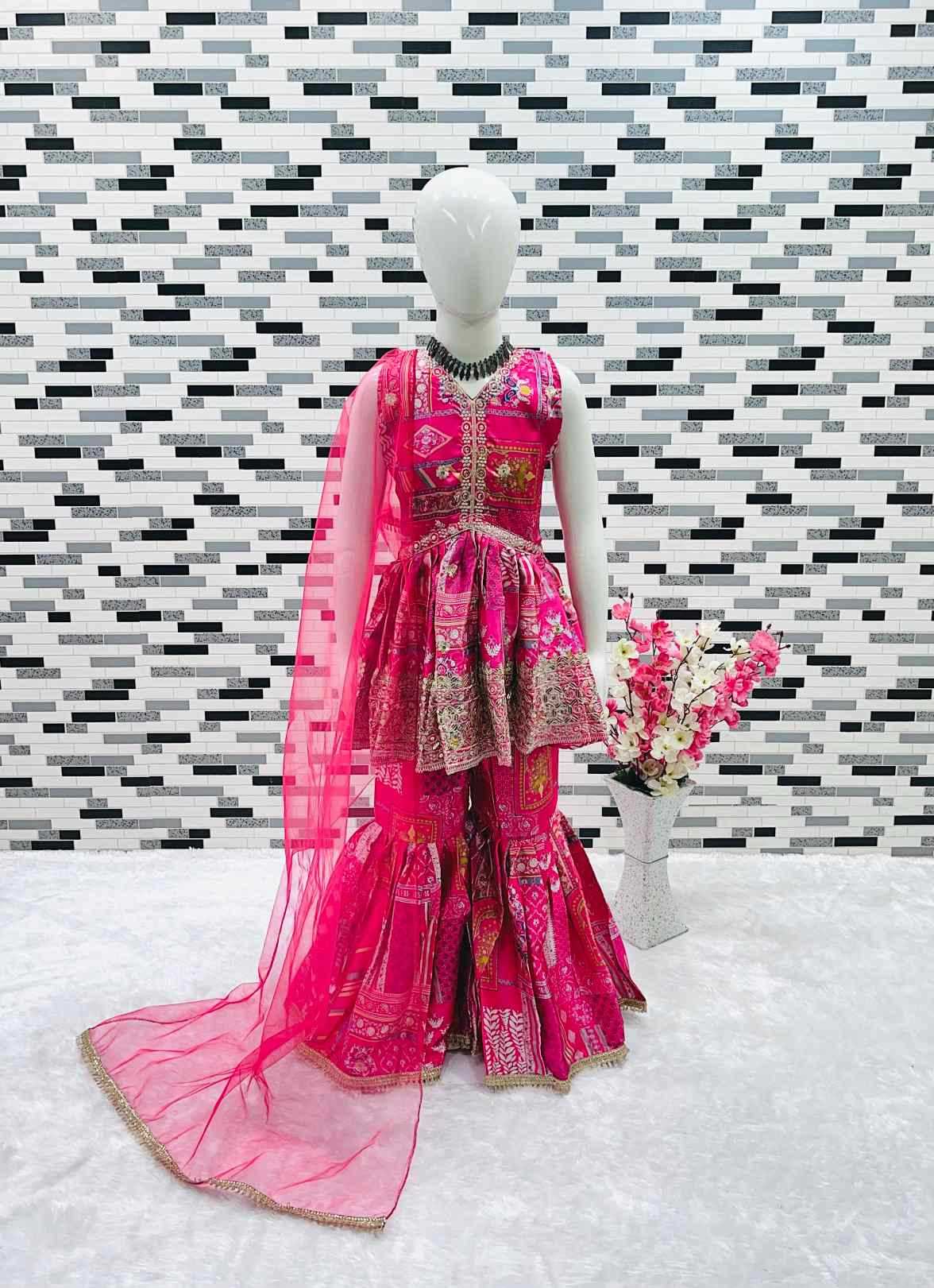 YNF Wholesale Rayon Kids Suit  | Surat Manufacturer