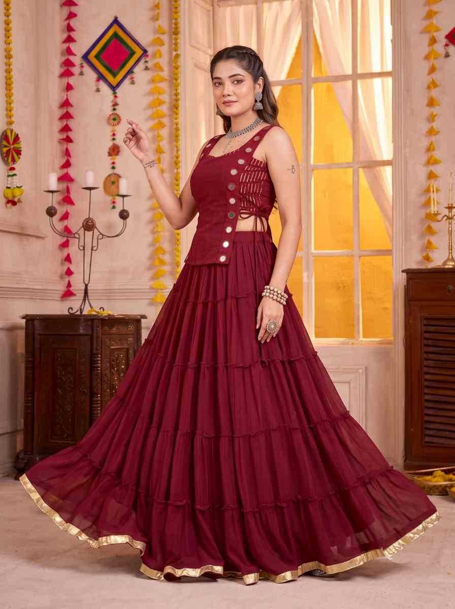 YNF Wholesale Georgette Traditional Lehenga  | Surat Manufacturer
