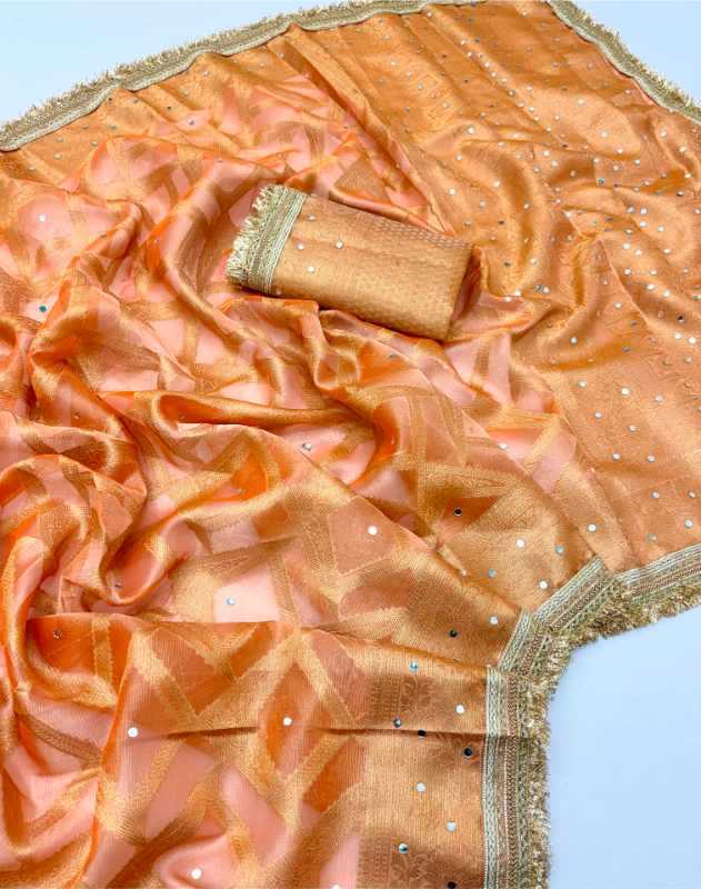 YNF Wholesale Organza Fancy Sarees RIN225 2034 | Surat Manufacturer