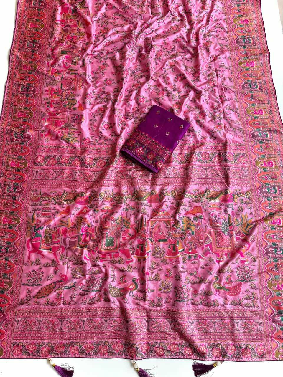 YNF Wholesale Pashmina Designer Sarees RIN225 2035 | Surat Manufacturer