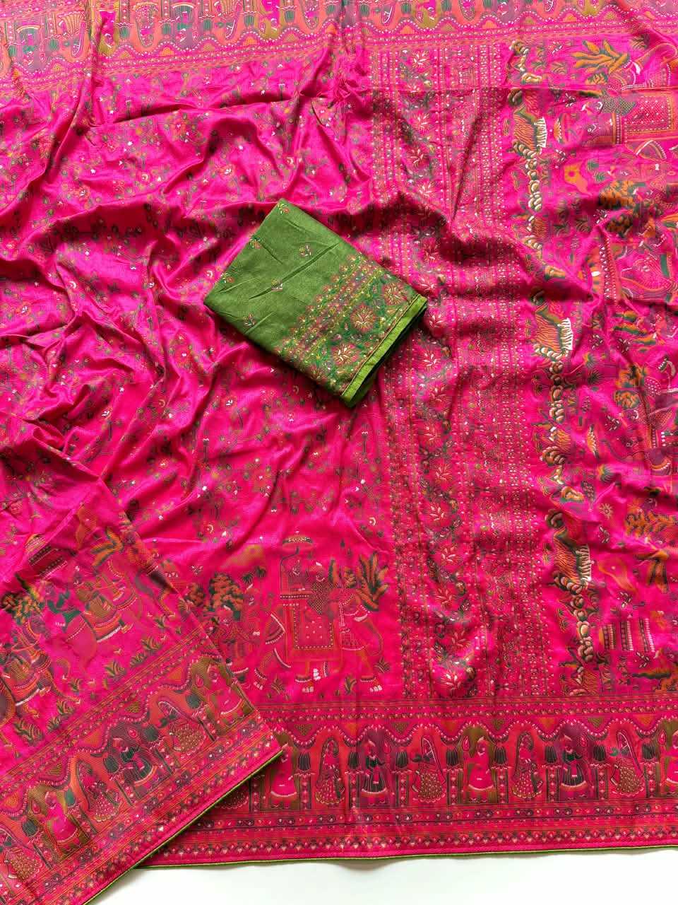 YNF Wholesale Pashmina Designer Sarees RIN225 2035 | Surat Manufacturer