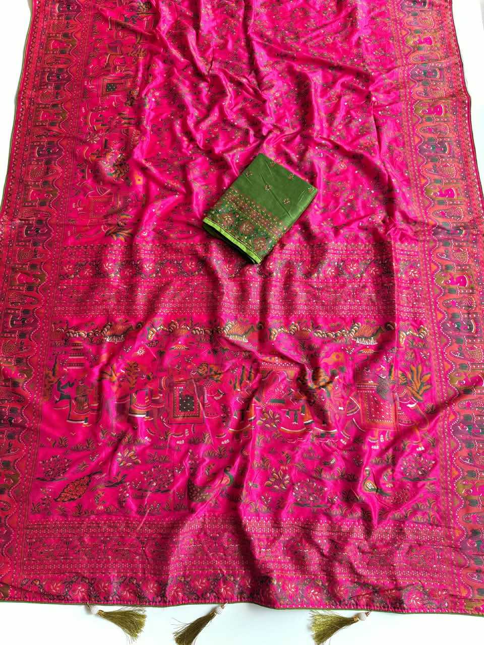 YNF Wholesale Pashmina Designer Sarees RIN225 2035 | Surat Manufacturer