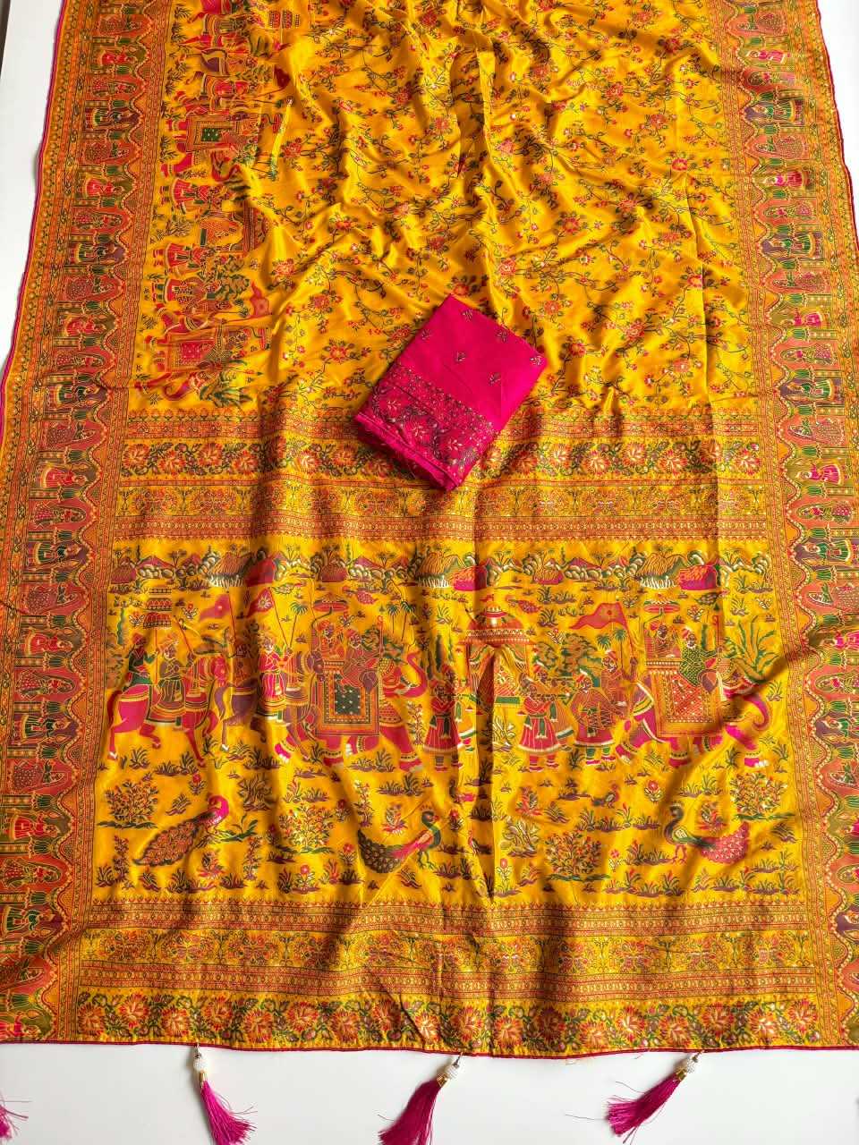 YNF Wholesale Pashmina Designer Sarees RIN225 2035 | Surat Manufacturer