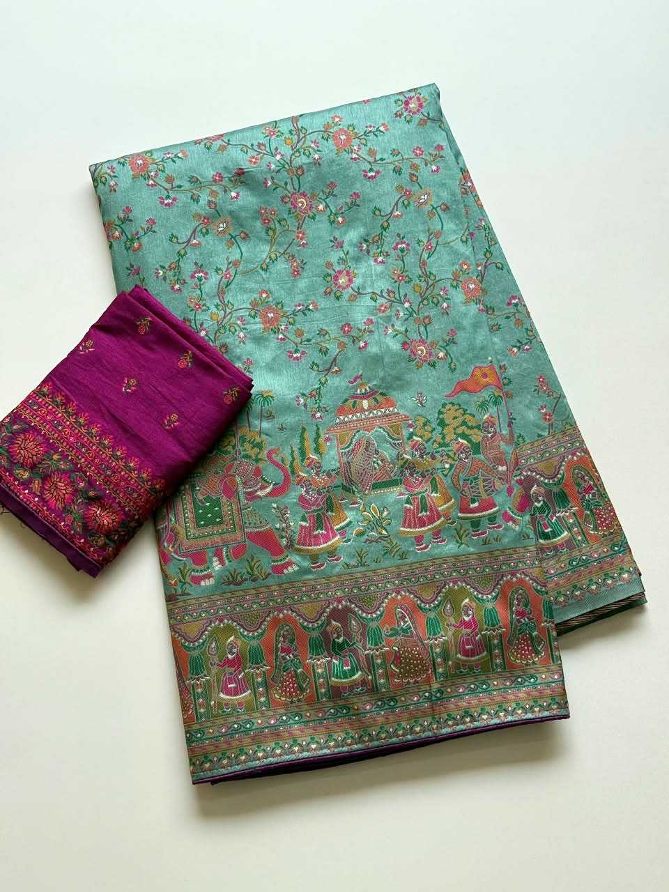 YNF Wholesale Pashmina Designer Sarees RIN225 2035 | Surat Manufacturer