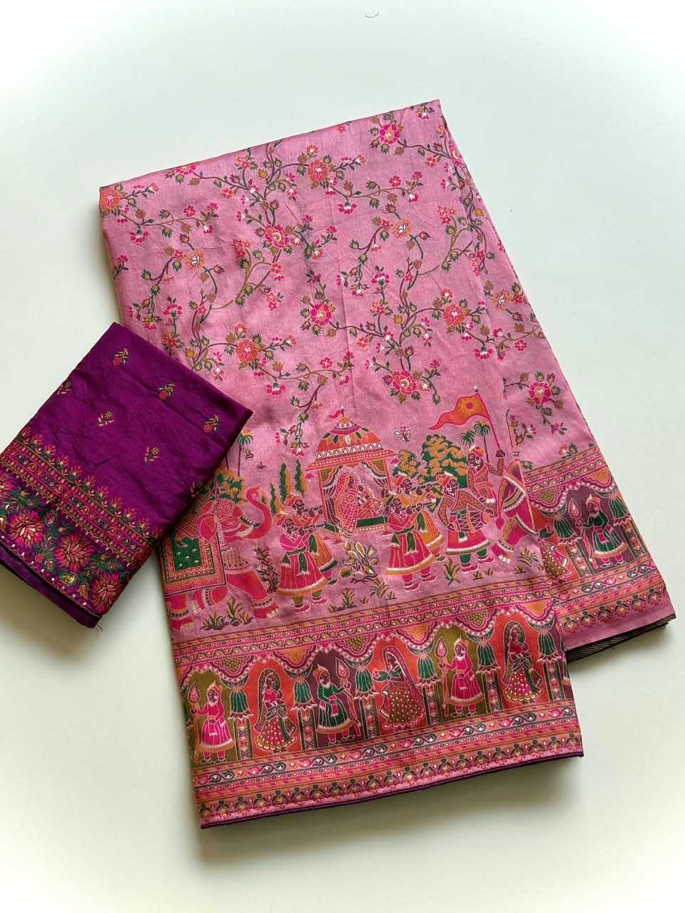 YNF Wholesale Pashmina Designer Sarees RIN225 2035 | Surat Manufacturer