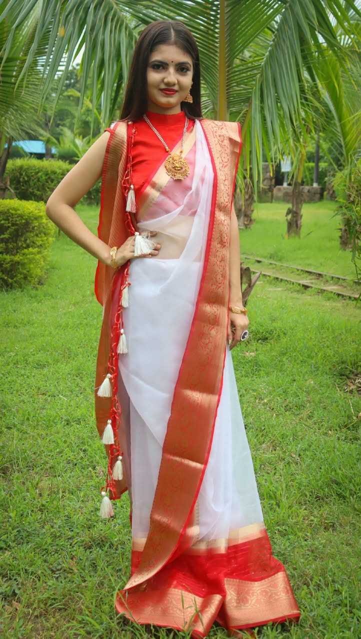 YNF Wholesale Nylon Sequin Sarees RIN225 Durga | Surat Manufacturer