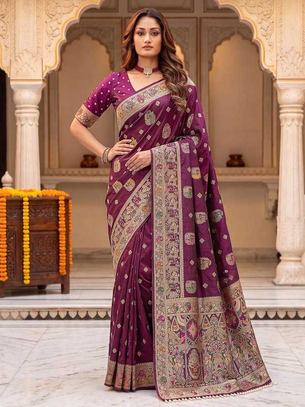 YNF Wholesale Nylon Designer Sarees  | Surat Manufacturer