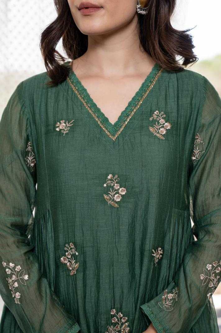 YNF Wholesale Chanderi Silk Ladies Silk Suit RIN228 646 | Surat Manufacturer