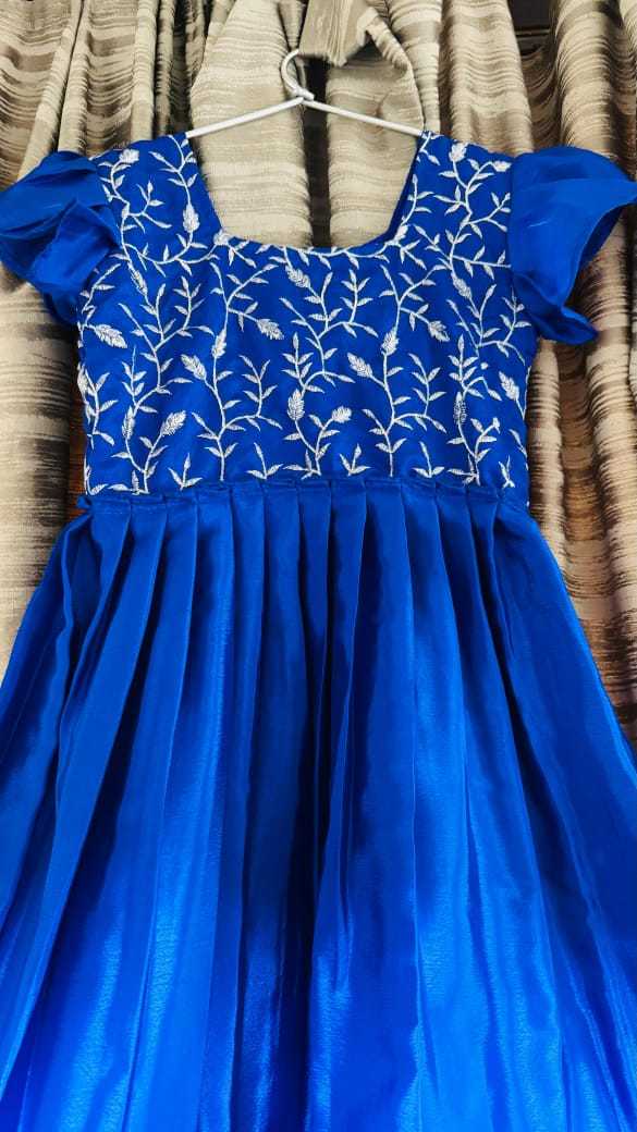 YNF Wholesale Chinon Kids Gown RIN235 Arshia | Surat Manufacturer