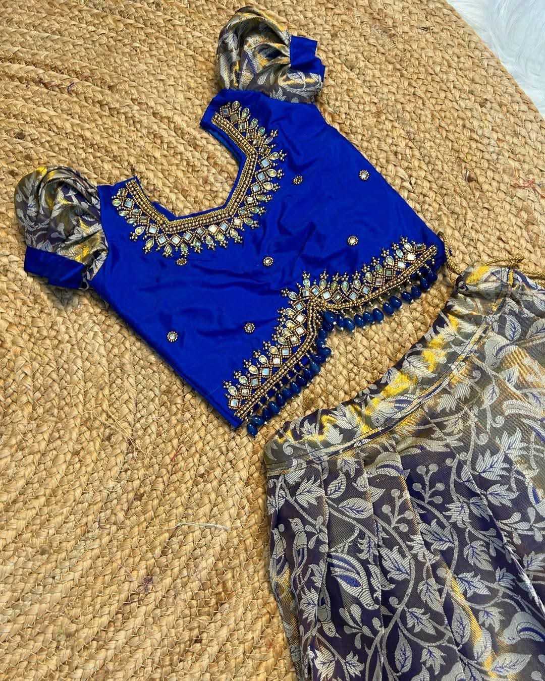 YNF Wholesale Silk Kids Lehenga  | Surat Manufacturer