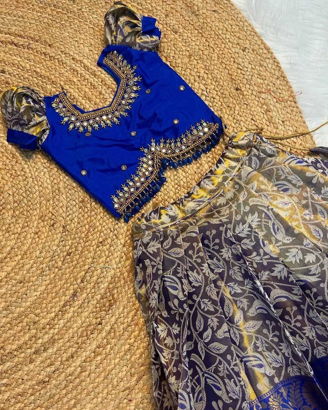 YNF Wholesale Silk Kids Lehenga  | Surat Manufacturer