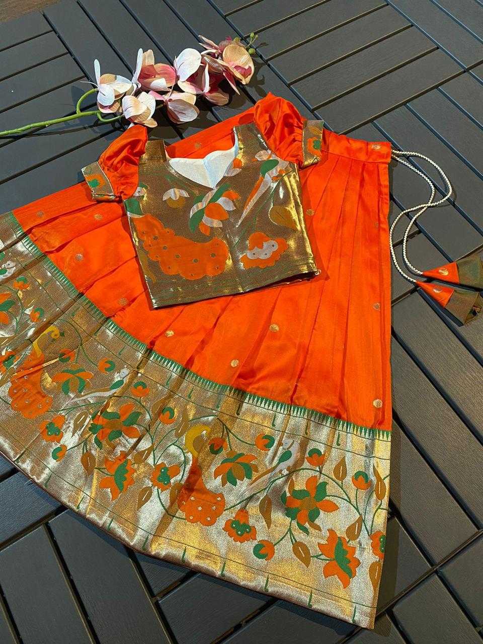 YNF Wholesale Cotton Kids Lehenga  | Surat Manufacturer