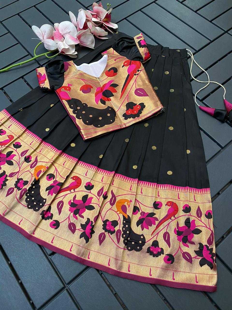 YNF Wholesale Cotton Kids Lehenga  | Surat Manufacturer