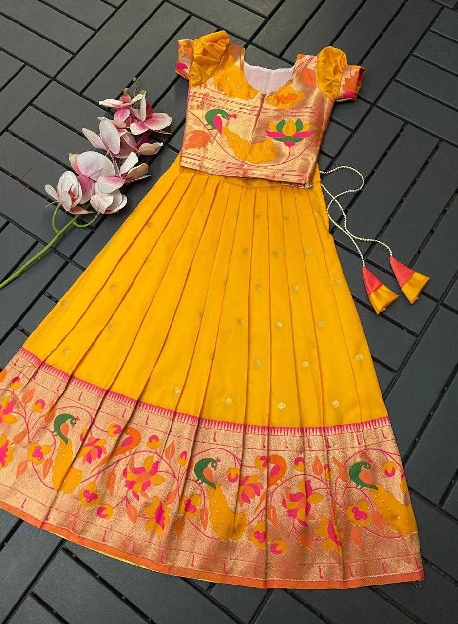 YNF Wholesale Cotton Kids Lehenga  | Surat Manufacturer