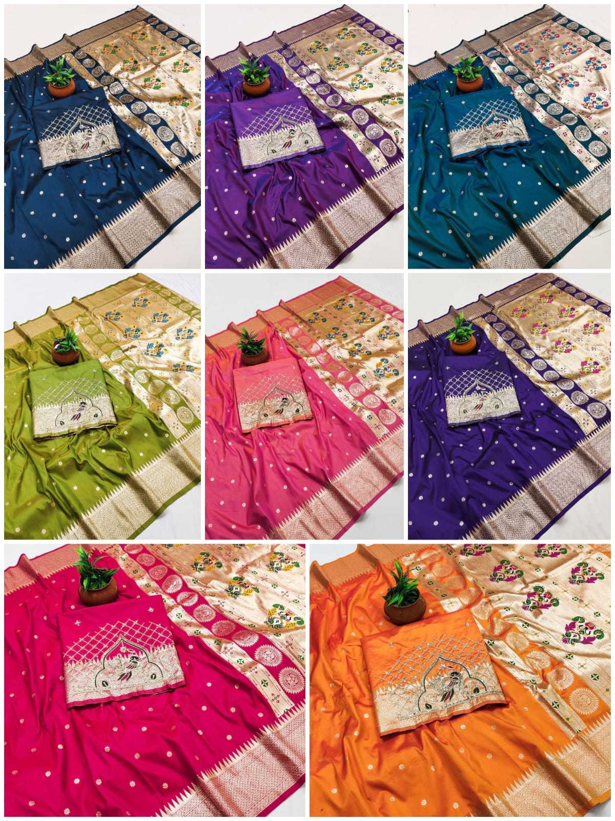YNF Wholesale Soft Cotton Designer Sarees | Surat Manufacturer