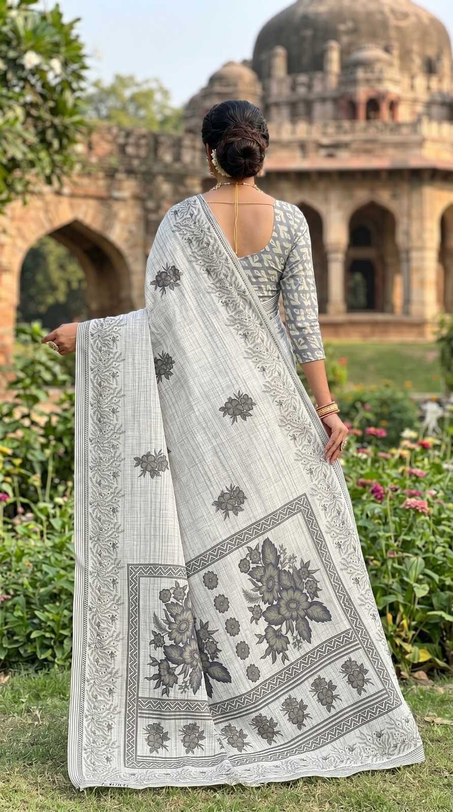 YNF Wholesale Soft Cotton Designer Sarees | Surat Manufacturer