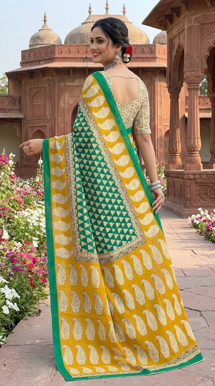 YNF Wholesale Soft Cotton Fancy Sarees | Surat Manufacturer