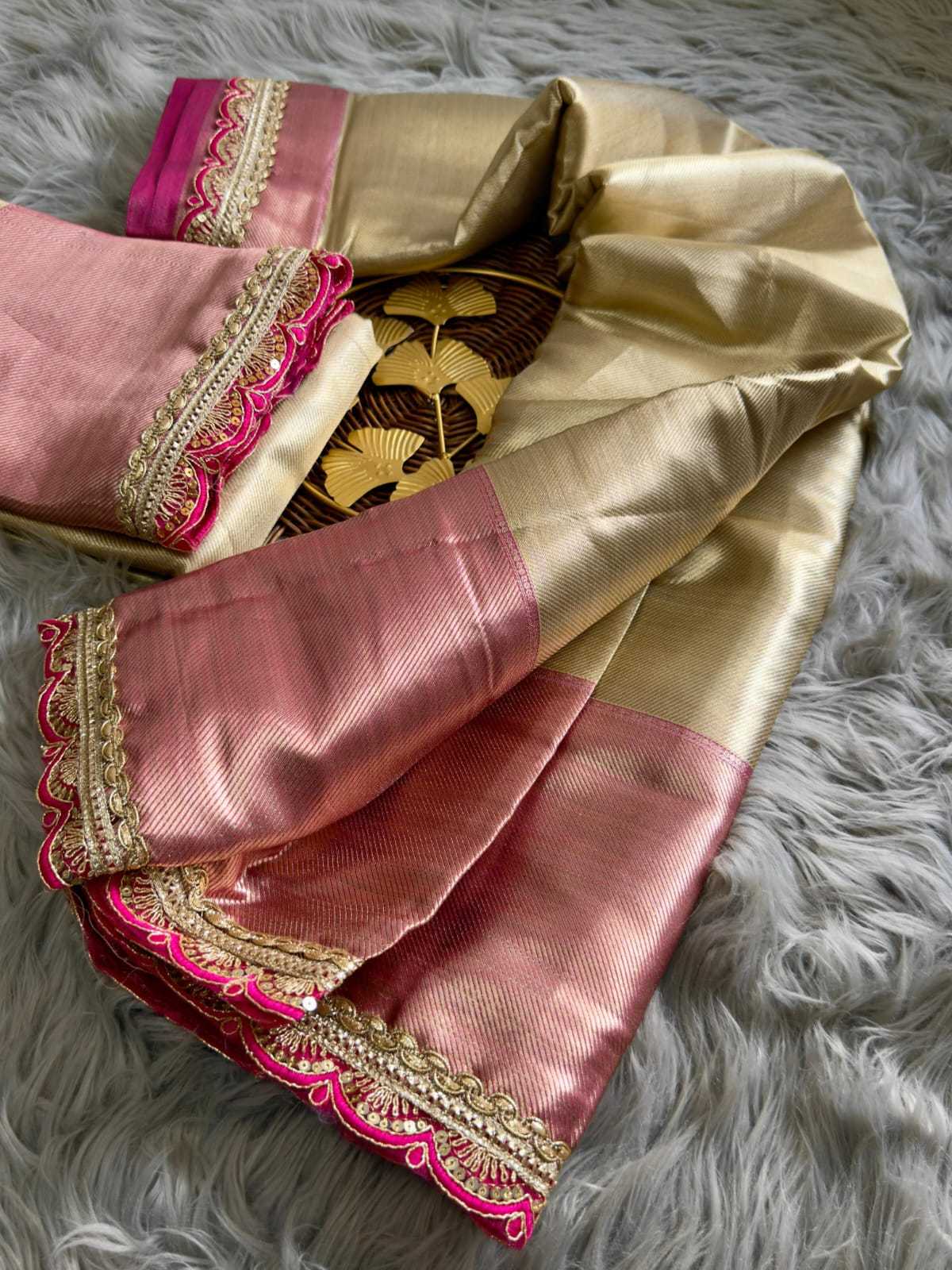YNF Wholesale Tissue Silk Soft Silk Sarees | Surat Manufacturer