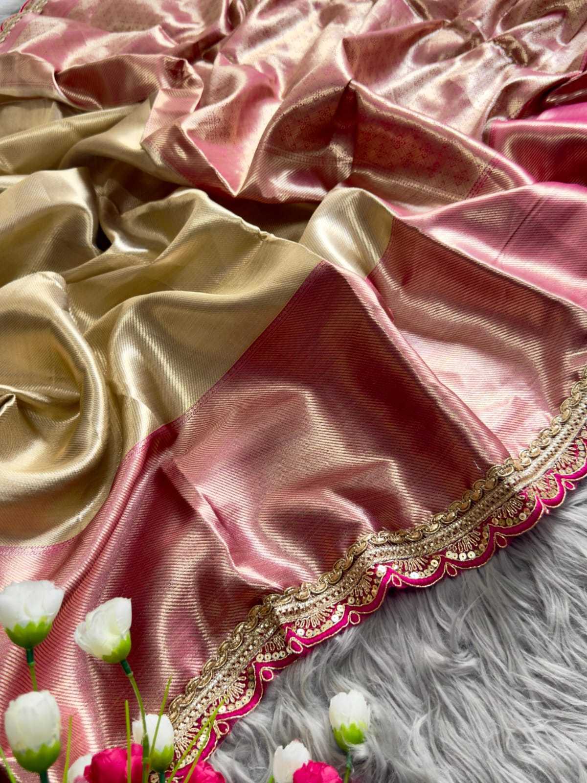 YNF Wholesale Tissue Silk Soft Silk Sarees | Surat Manufacturer