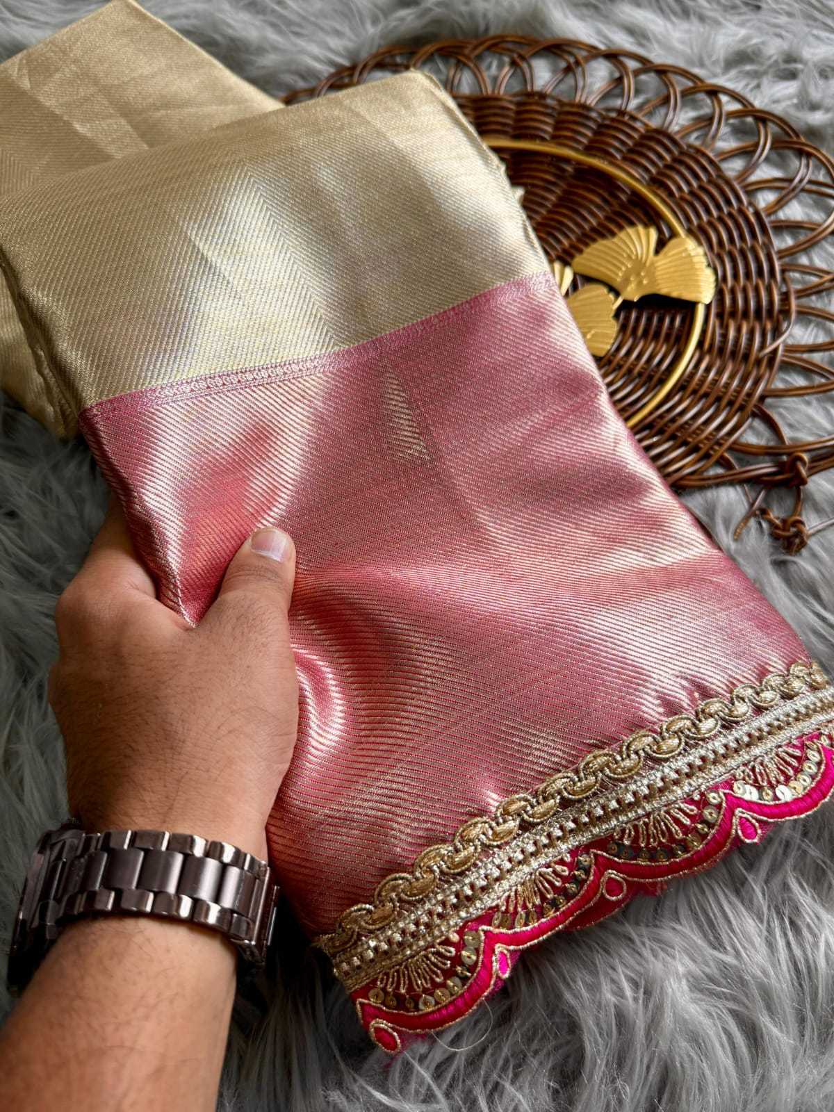 YNF Wholesale Tissue Silk Soft Silk Sarees | Surat Manufacturer