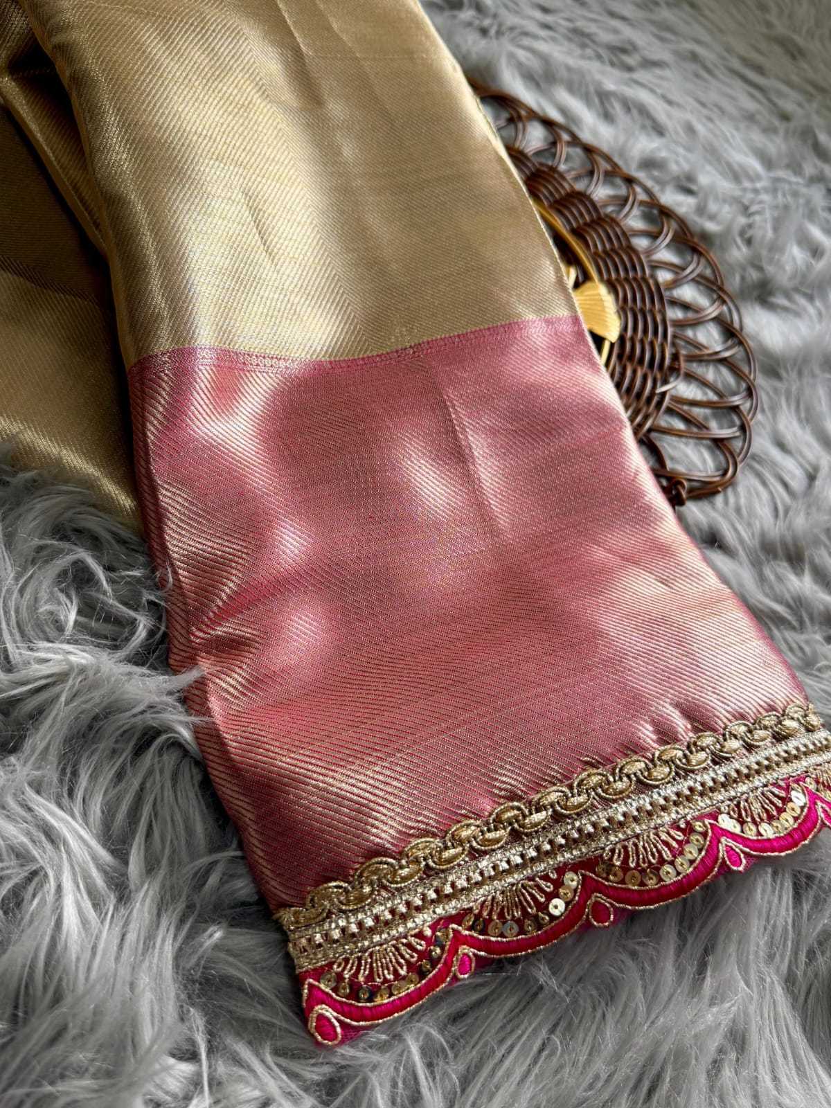 YNF Wholesale Tissue Silk Soft Silk Sarees | Surat Manufacturer