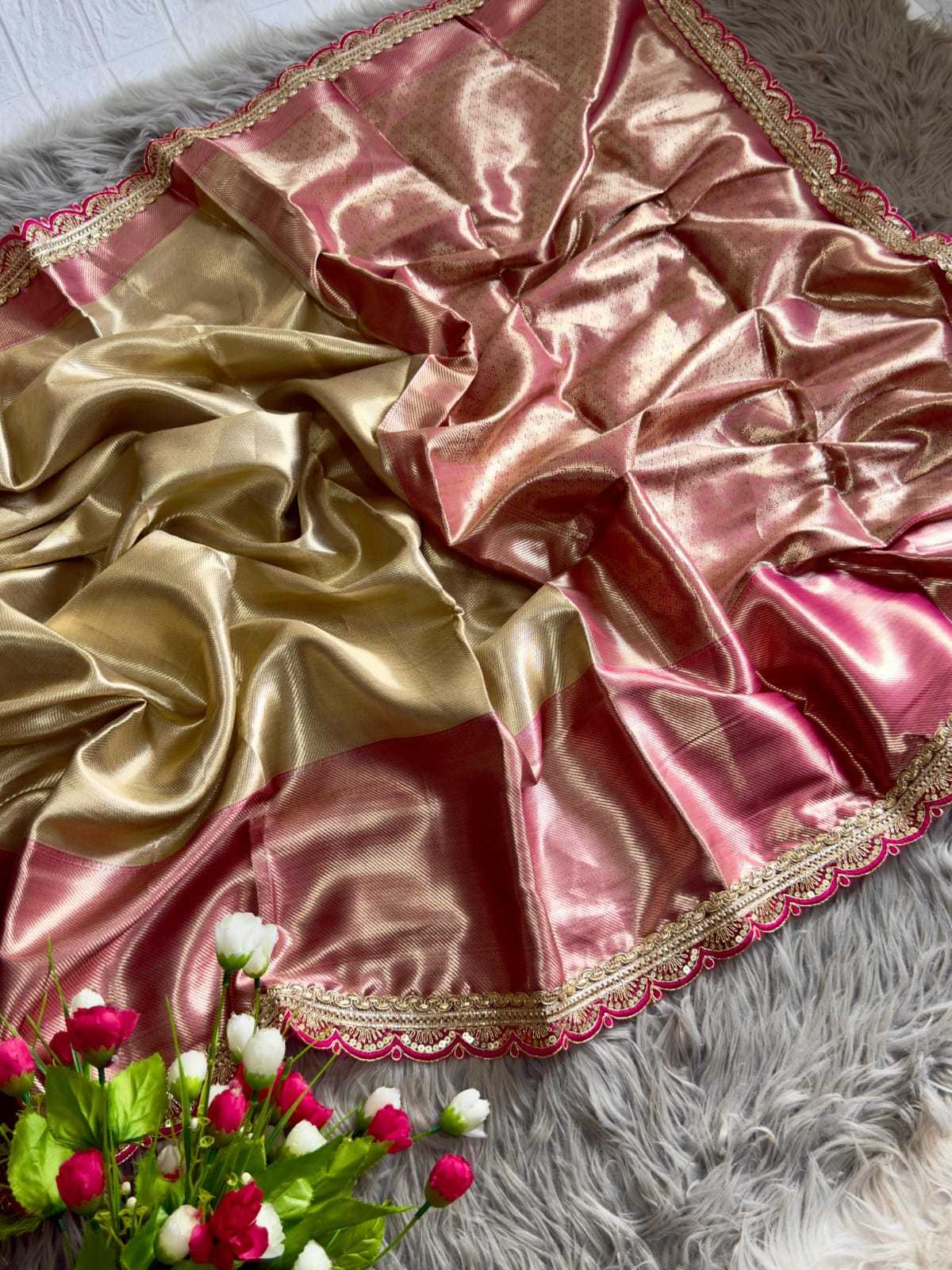 YNF Wholesale Tissue Silk Soft Silk Sarees | Surat Manufacturer