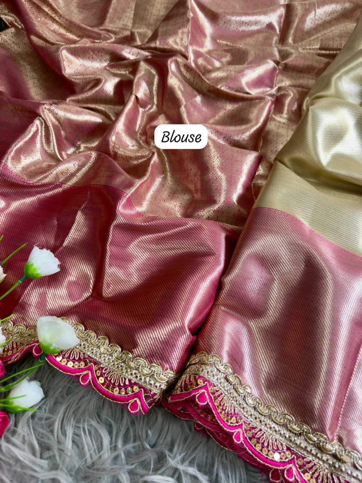 YNF Wholesale Tissue Silk Soft Silk Sarees | Surat Manufacturer