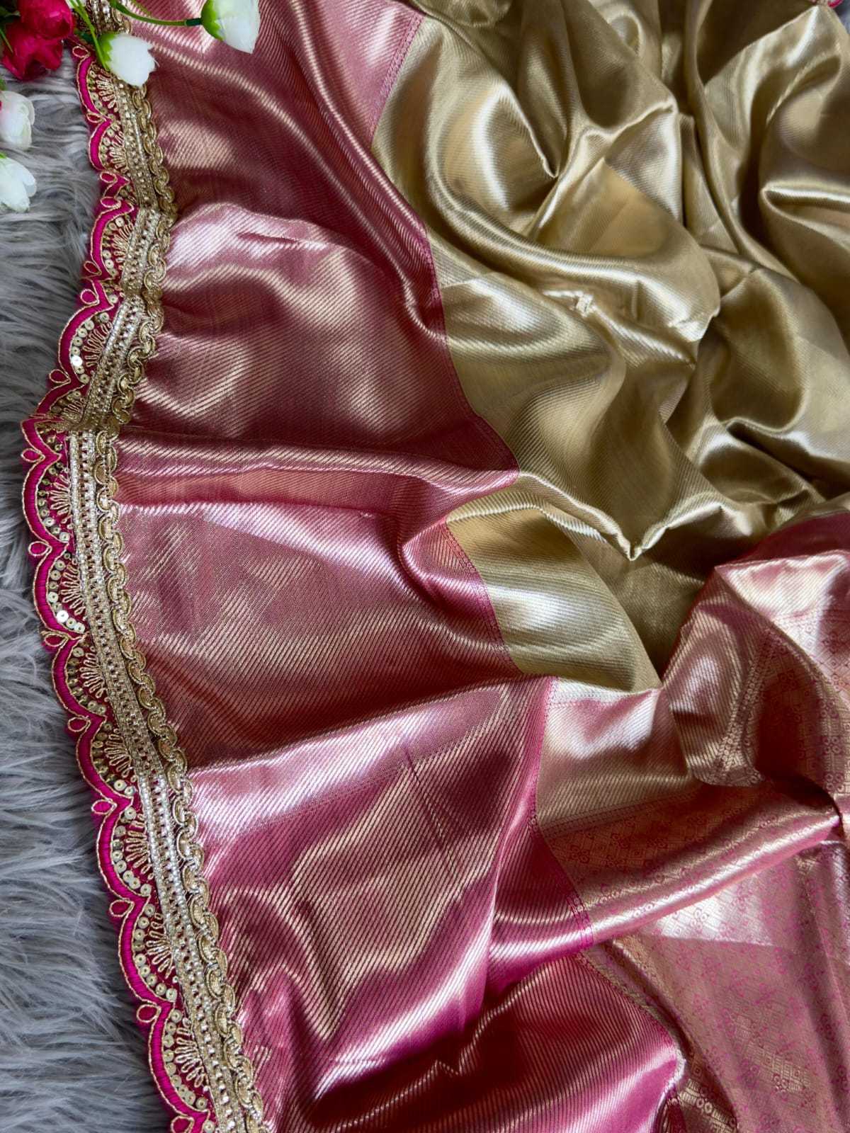 YNF Wholesale Tissue Silk Soft Silk Sarees | Surat Manufacturer
