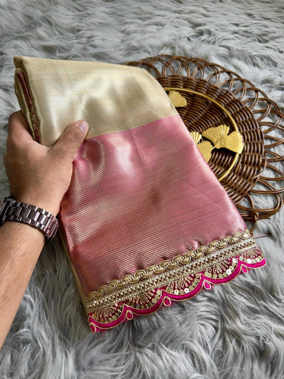 YNF Wholesale Tissue Silk Soft Silk Sarees | Surat Manufacturer