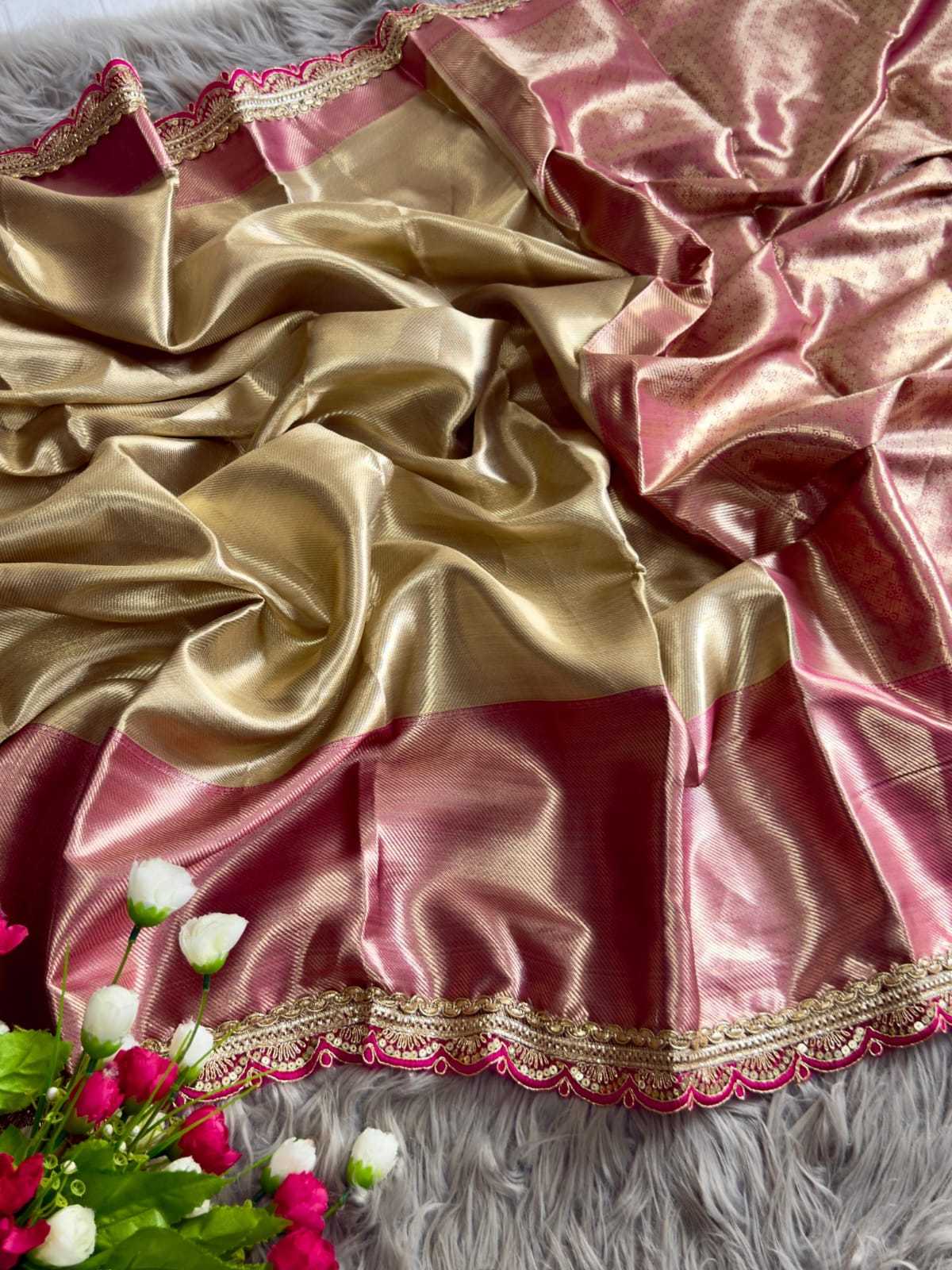YNF Wholesale Tissue Silk Soft Silk Sarees | Surat Manufacturer