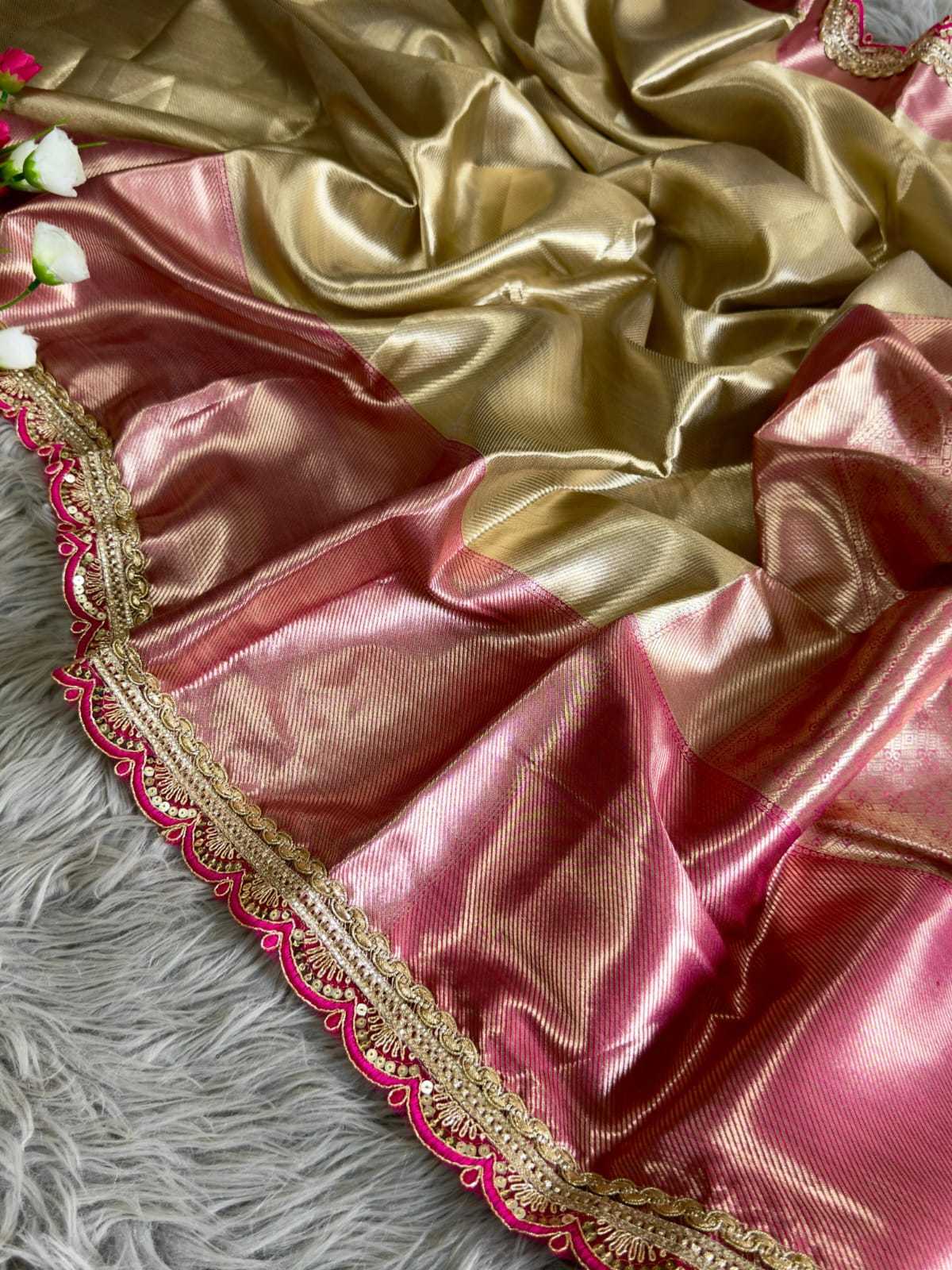 YNF Wholesale Tissue Silk Soft Silk Sarees | Surat Manufacturer