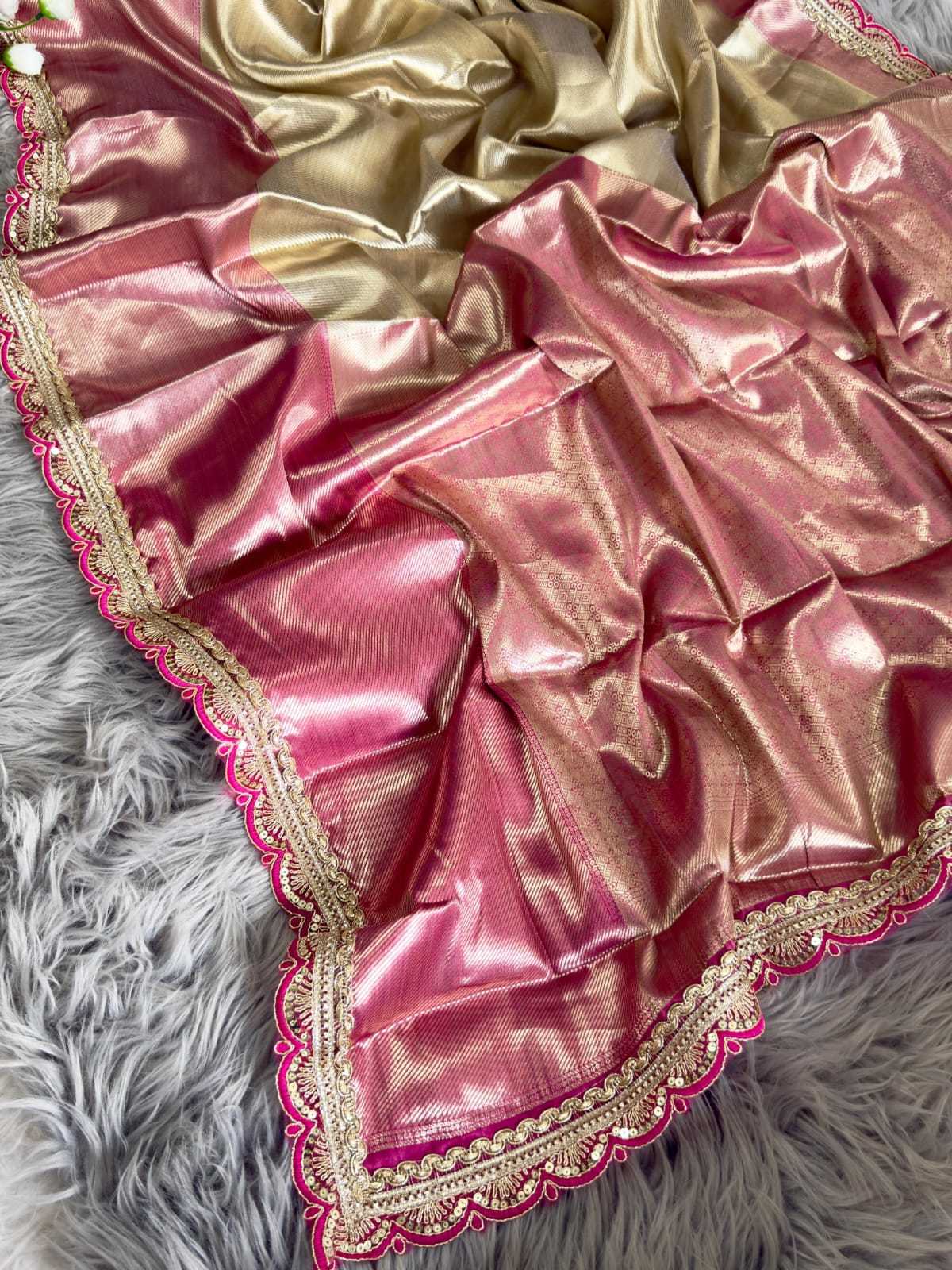 YNF Wholesale Tissue Silk Soft Silk Sarees | Surat Manufacturer