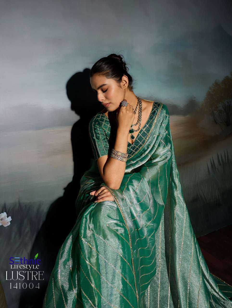 YNF Wholesale Chiffon Designer Sarees KESH113 Luster Chic | Surat Manufacturer